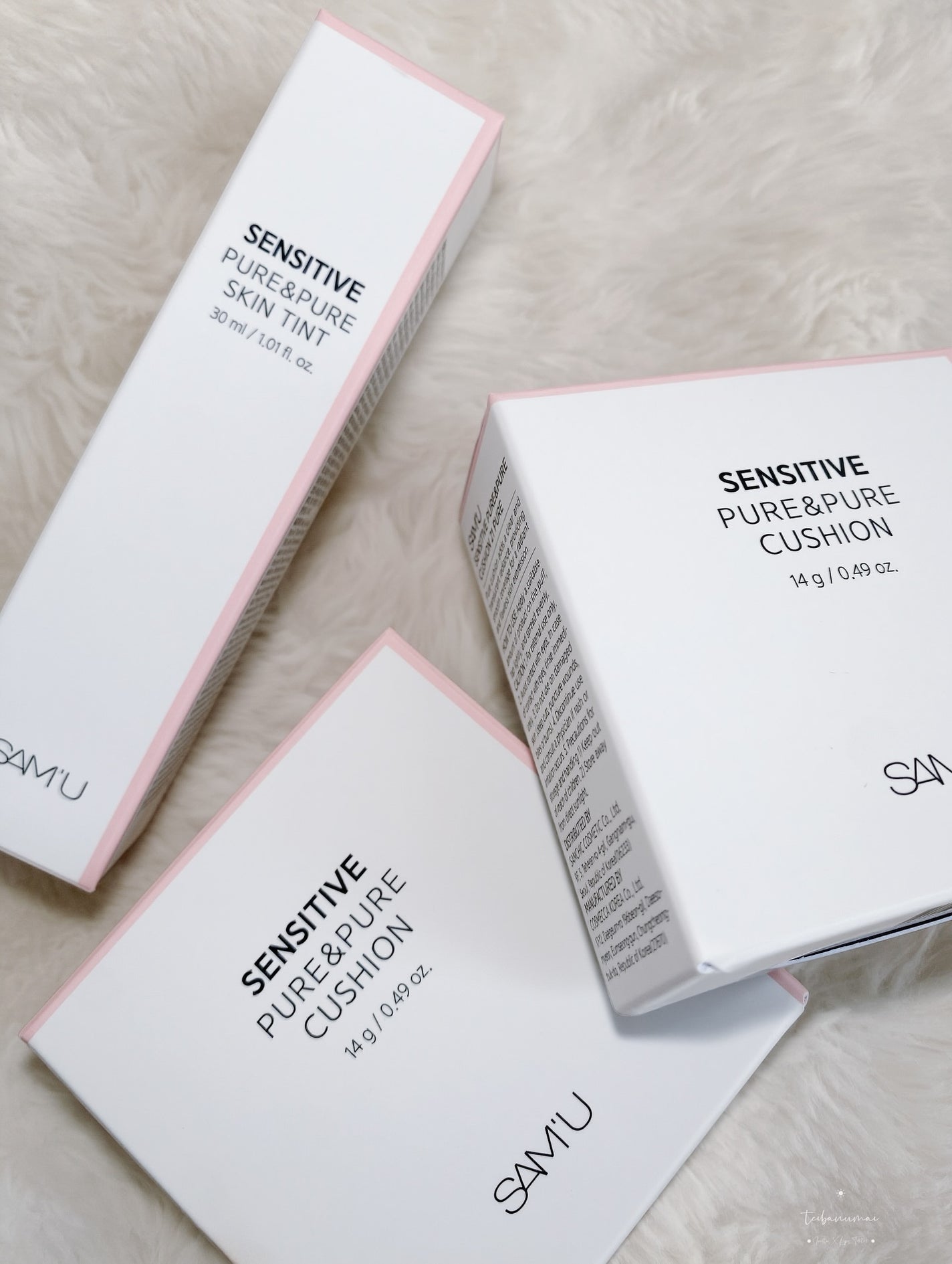 センシティブピュア&ピュアスキンティント/SAM'U/化粧下地を使ったクチコミ(4枚目)