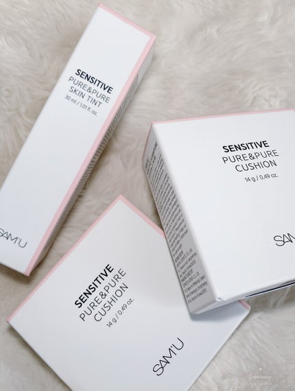 センシティブピュア&ピュアスキンティント/SAM'U/化粧下地を使ったクチコミ(4枚目)
