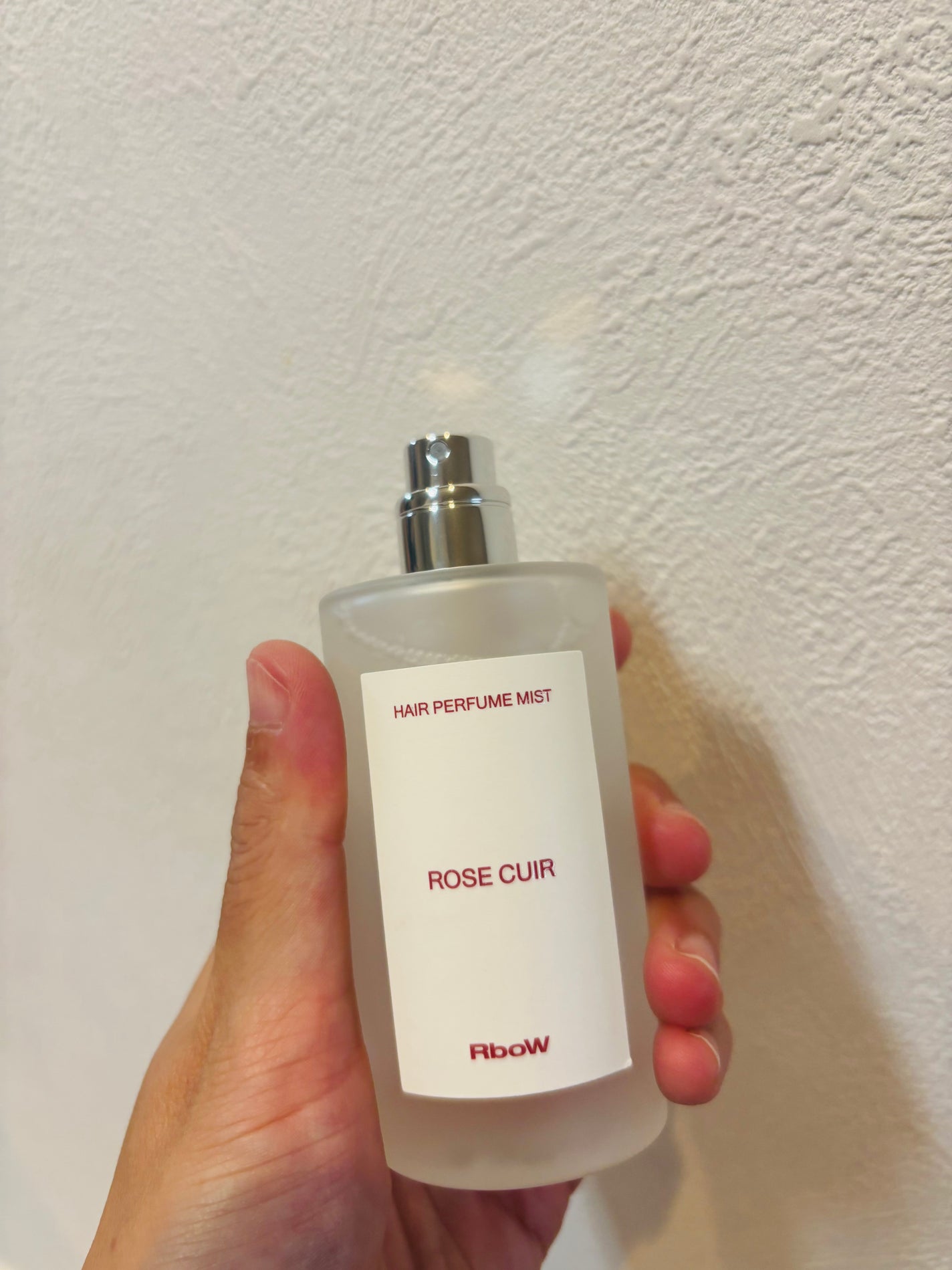 ヘアパフュームミスト ROSE CUIR /RboW/ヘアミストを使ったクチコミ(2枚目)