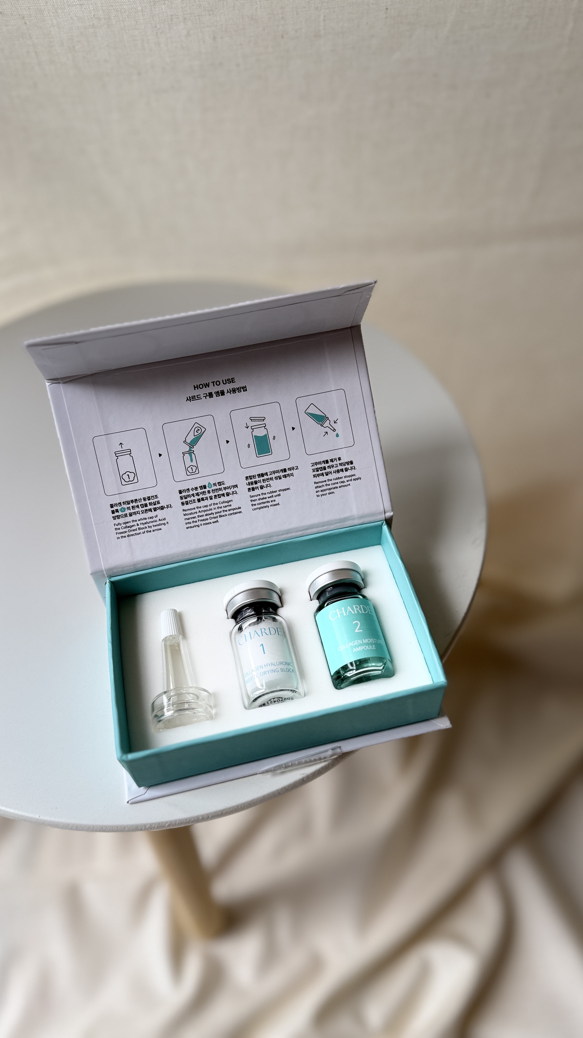 クラウドアンプル 1week キット/CHARDE/美容液を使ったクチコミ（1枚目）