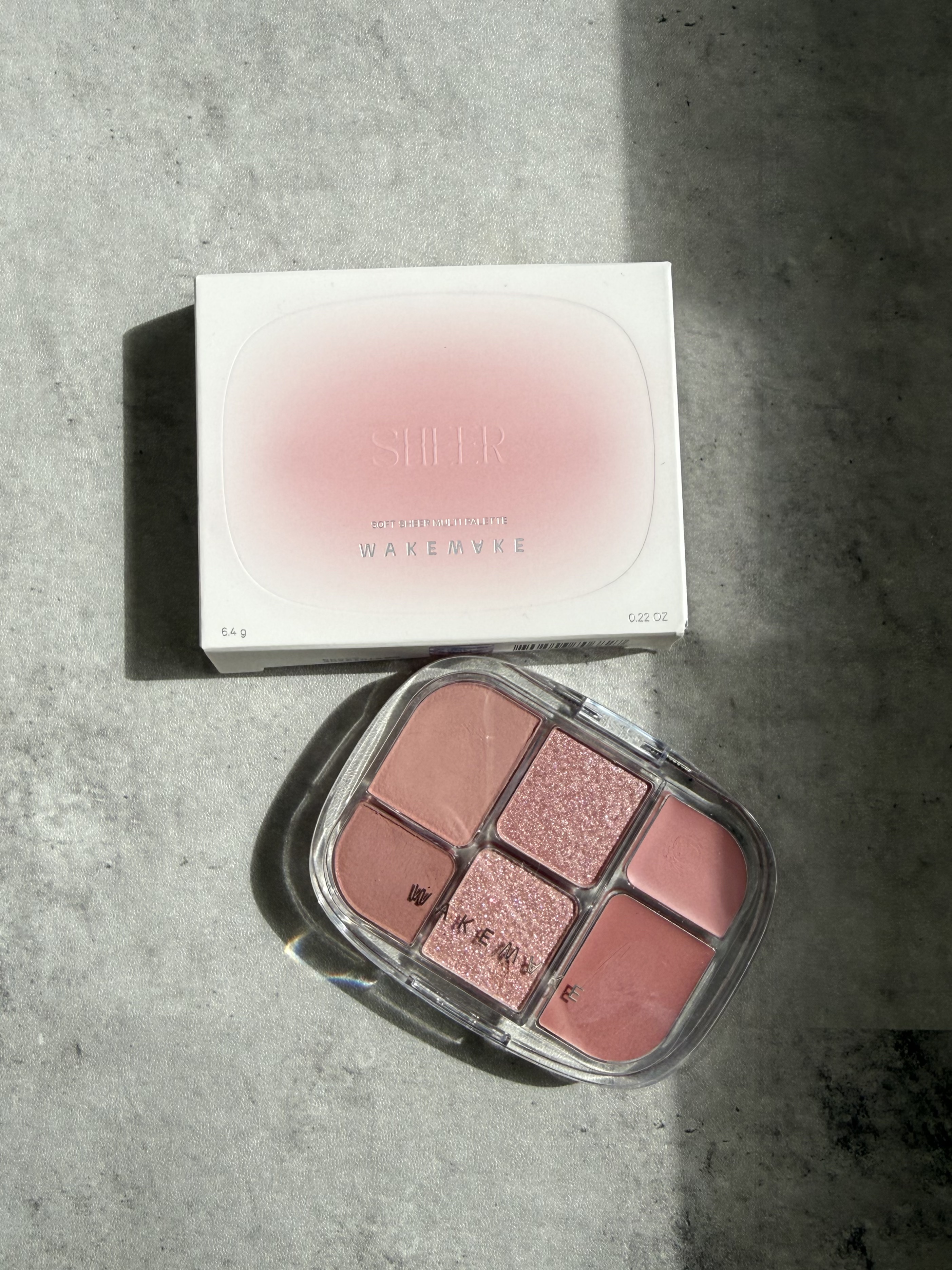 ソフトシアーマルチパレット/wakemake/アイシャドウパレットを使ったクチコミ（1枚目）