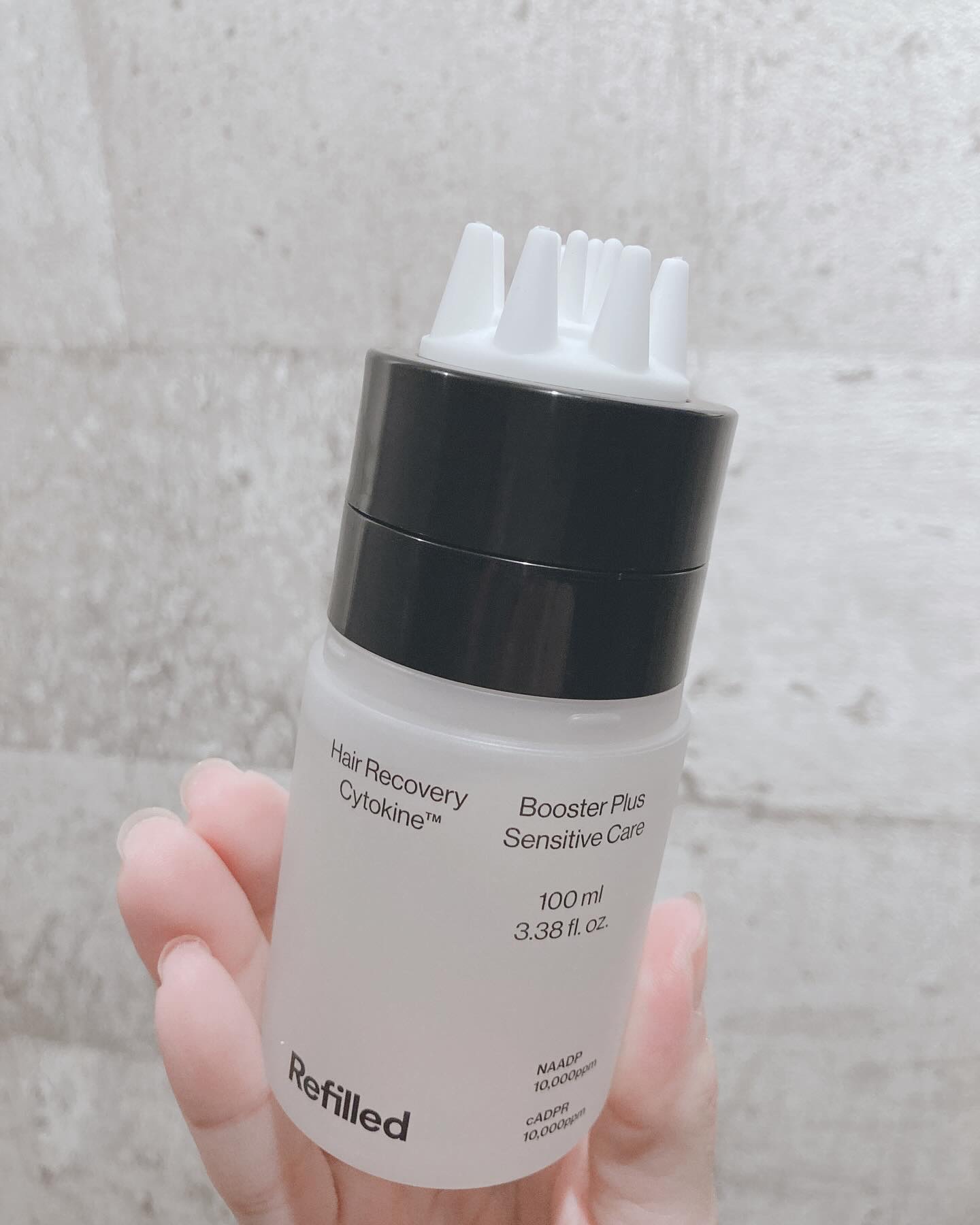 サイトカイン ブースター/Refilled/頭皮ローションを使ったクチコミ（3枚目）