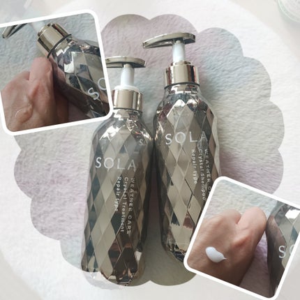 ソラ ウェザーケア クリスタル シャンプー/ヘアトリートメント リペアタイプ/SOLA WEATHER CARE/市販シャンプーを使ったクチコミ(1枚目)