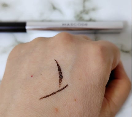 マスコード スリークリキッド アイライナー /MASCODE/リキッドアイライナーを使ったクチコミ(5枚目)