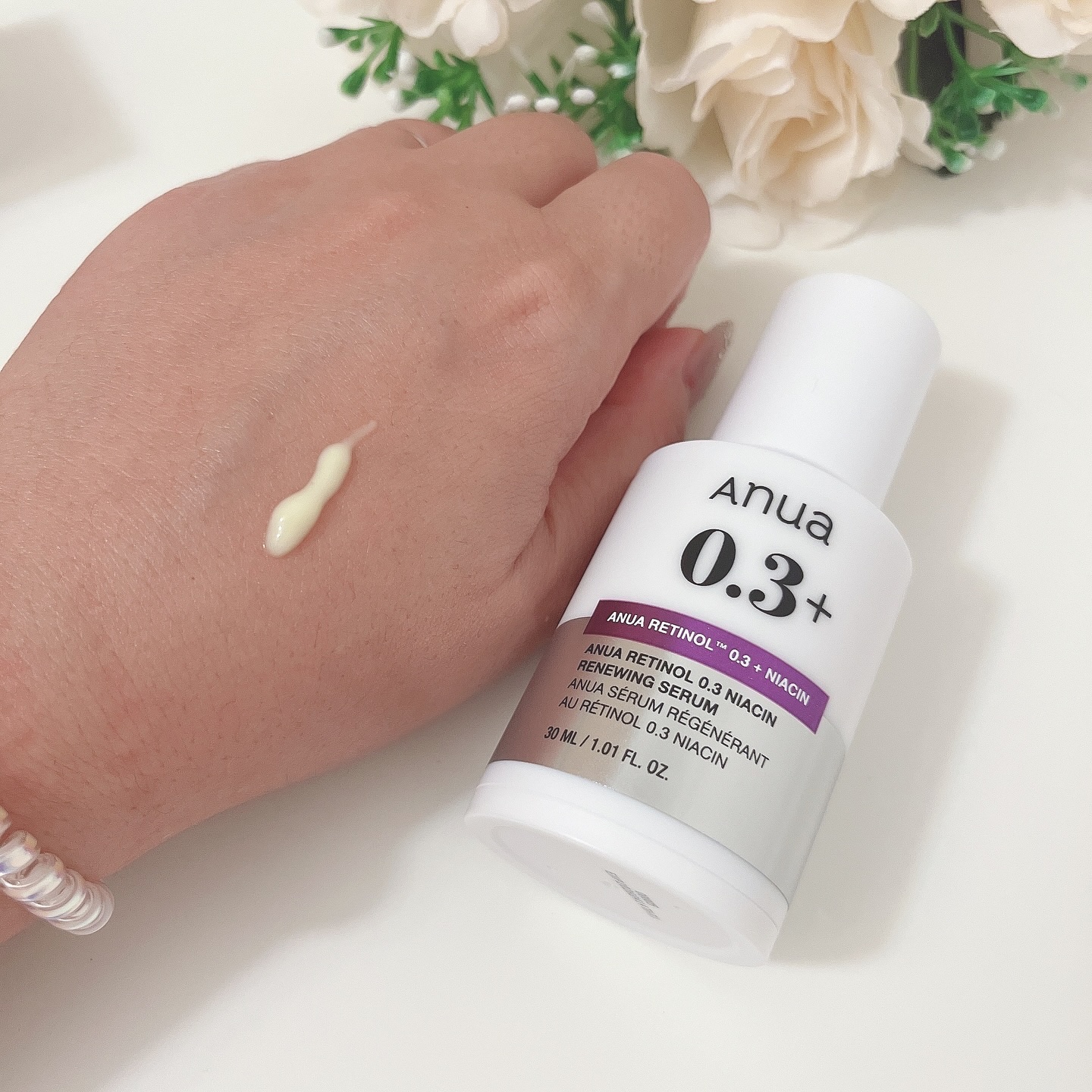 レチノール0.3 ナイアシンリニューイングセラム/Anua/美容液を使ったクチコミ（3枚目）
