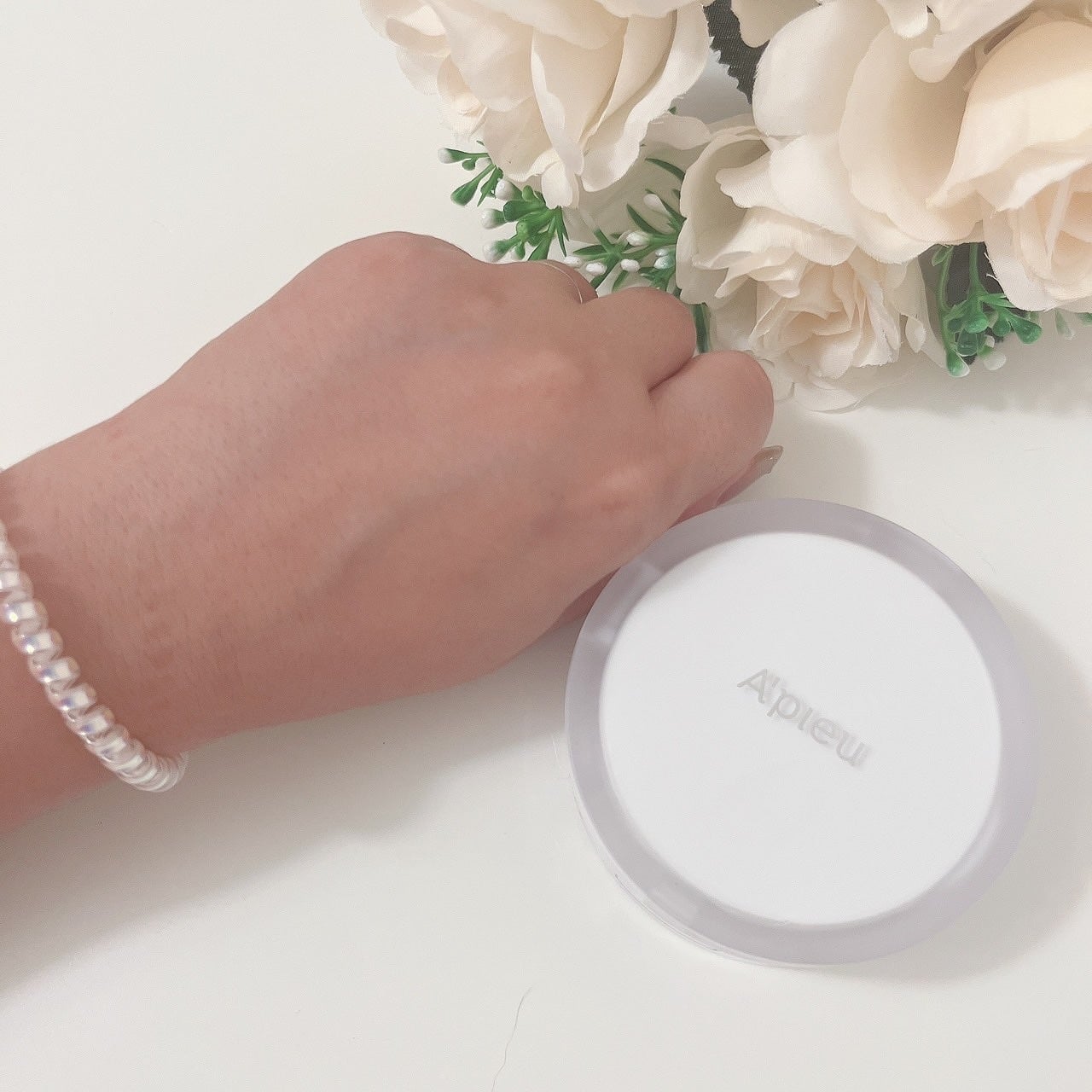 ウォーターロック サラサラパクト/A’pieu/フェイスパウダーを使ったクチコミ(6枚目)