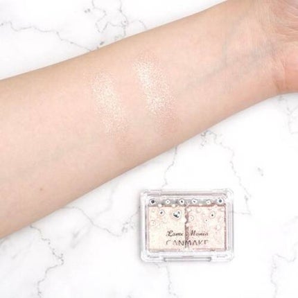 ラメマニア 01 アプリコットピューレ/キャンメイク/アイシャドウの画像