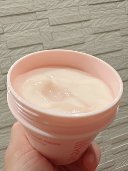 リペアターンジェラートヘアパック バウンシーベリー/リリーイブ/洗い流すヘアトリートメントを使ったクチコミ(3枚目)