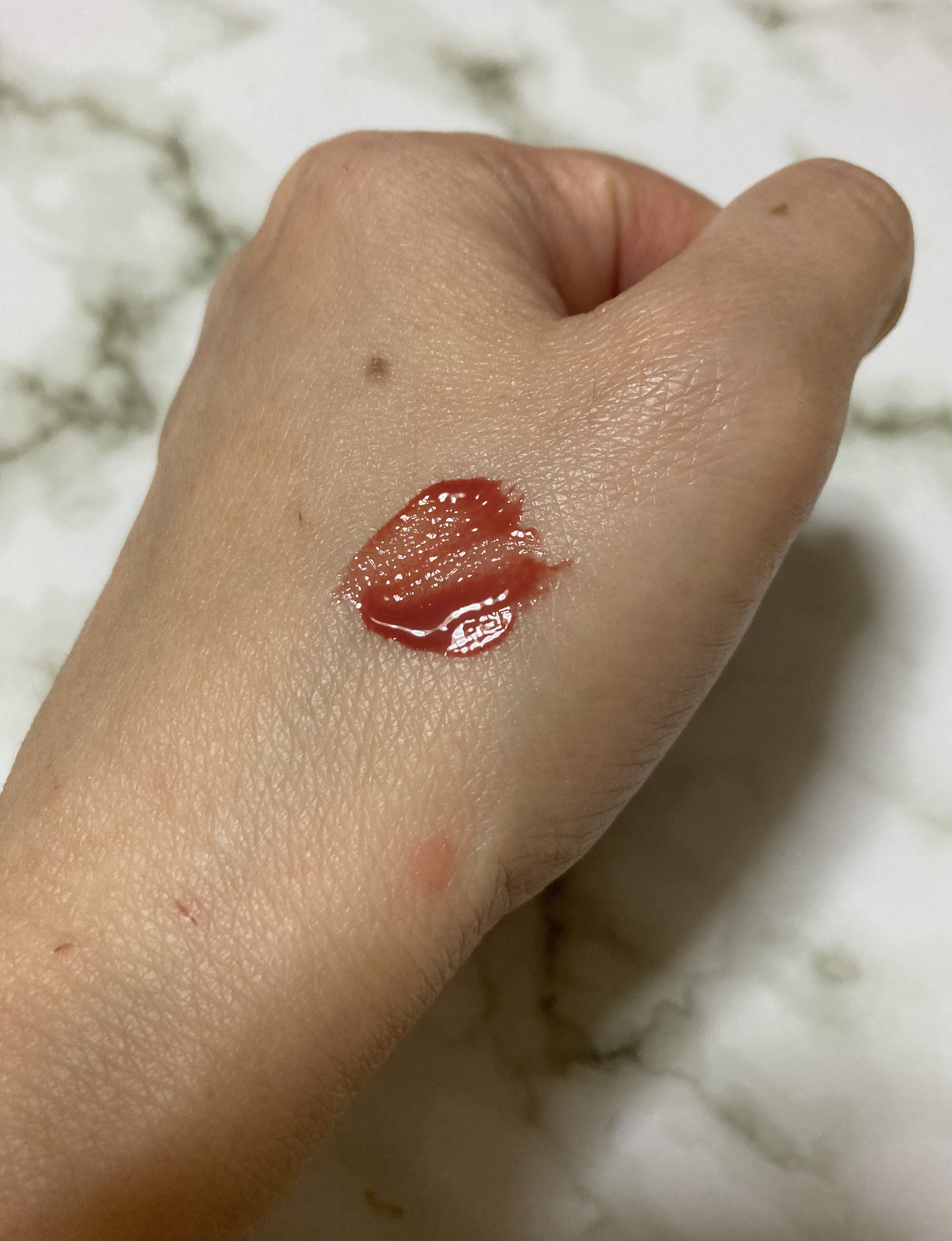 デューティント 12 日曜日/AMUSE/リップティントを使ったクチコミ（2枚目）