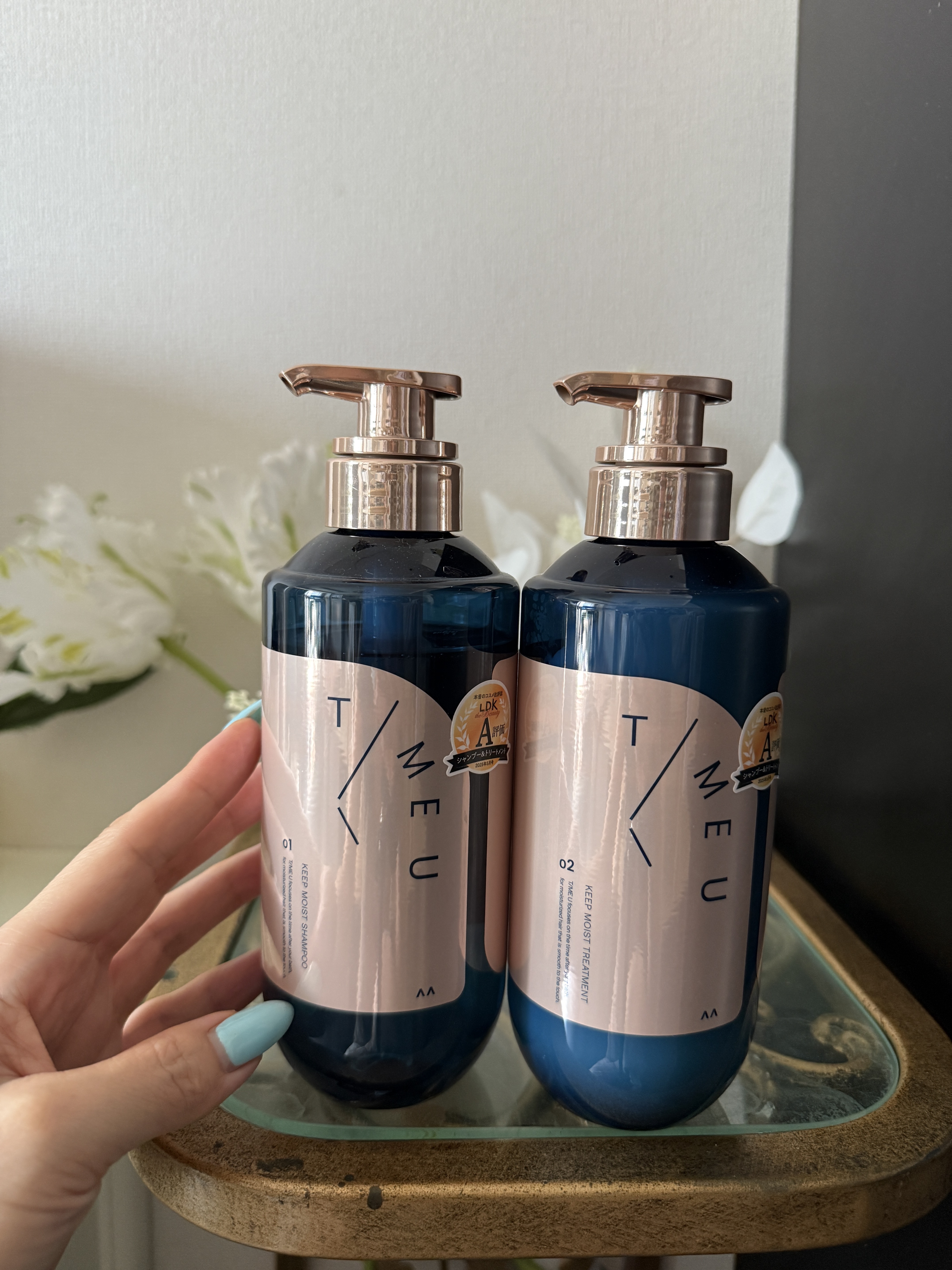 タイムユー キープモイスト シャンプー/トリートメント/T/ME U/シャンプー・コンディショナーを使ったクチコミ（1枚目）