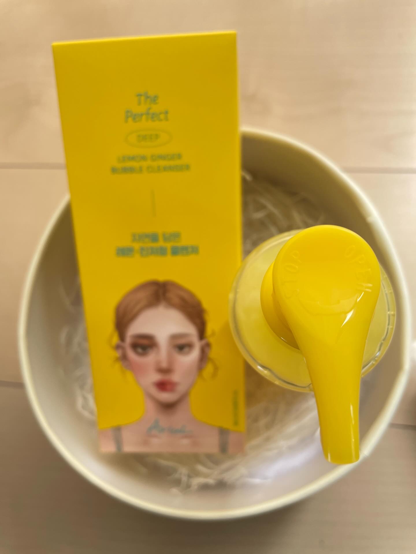 ザ・パーフェクトレモンジンジャーバブルクレンザー/Ariul/洗顔フォームを使ったクチコミ（3枚目）