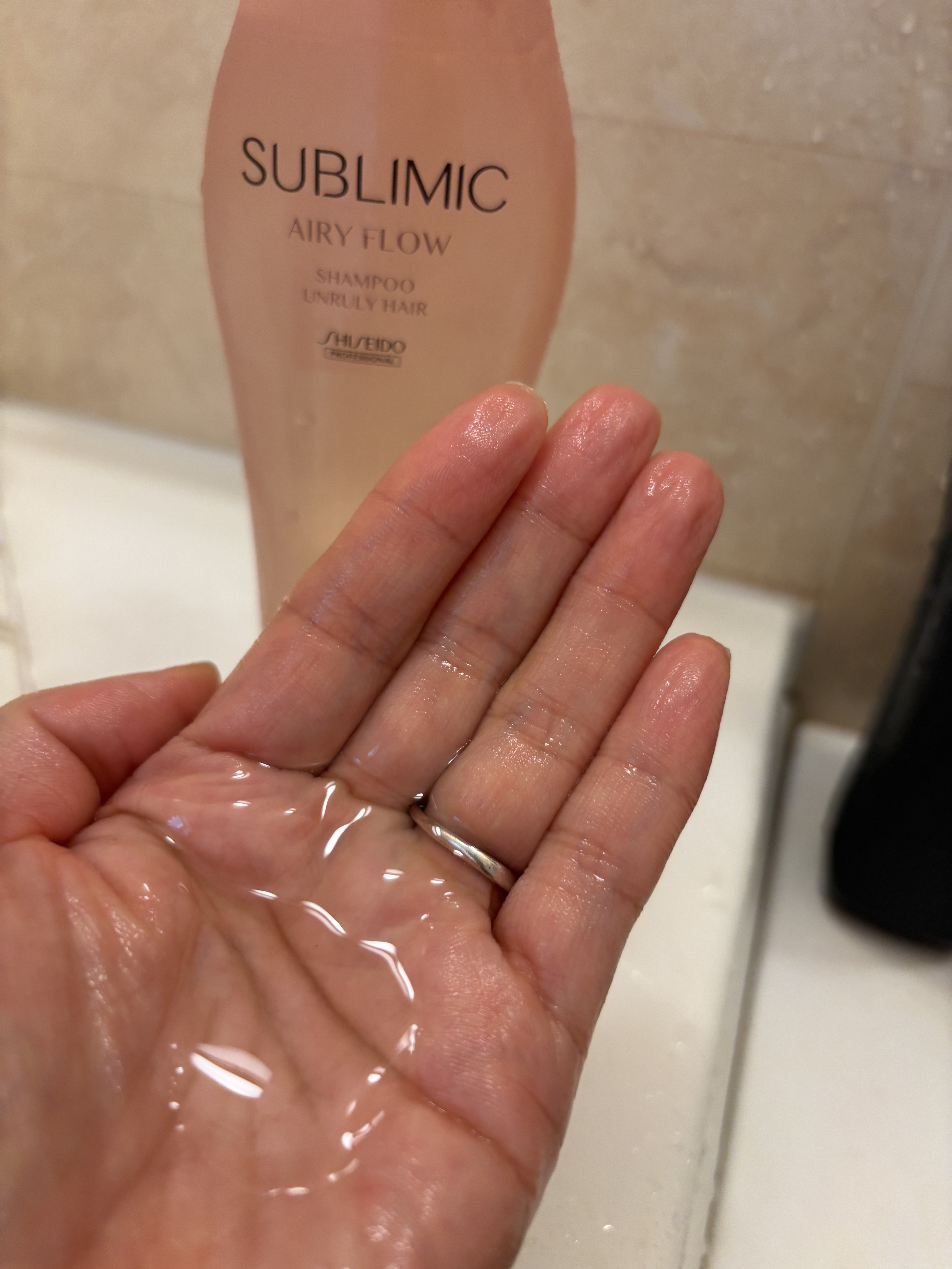 エアリーフロー シャンプー／トリートメント/サブリミック/サロンシャンプーを使ったクチコミ（3枚目）