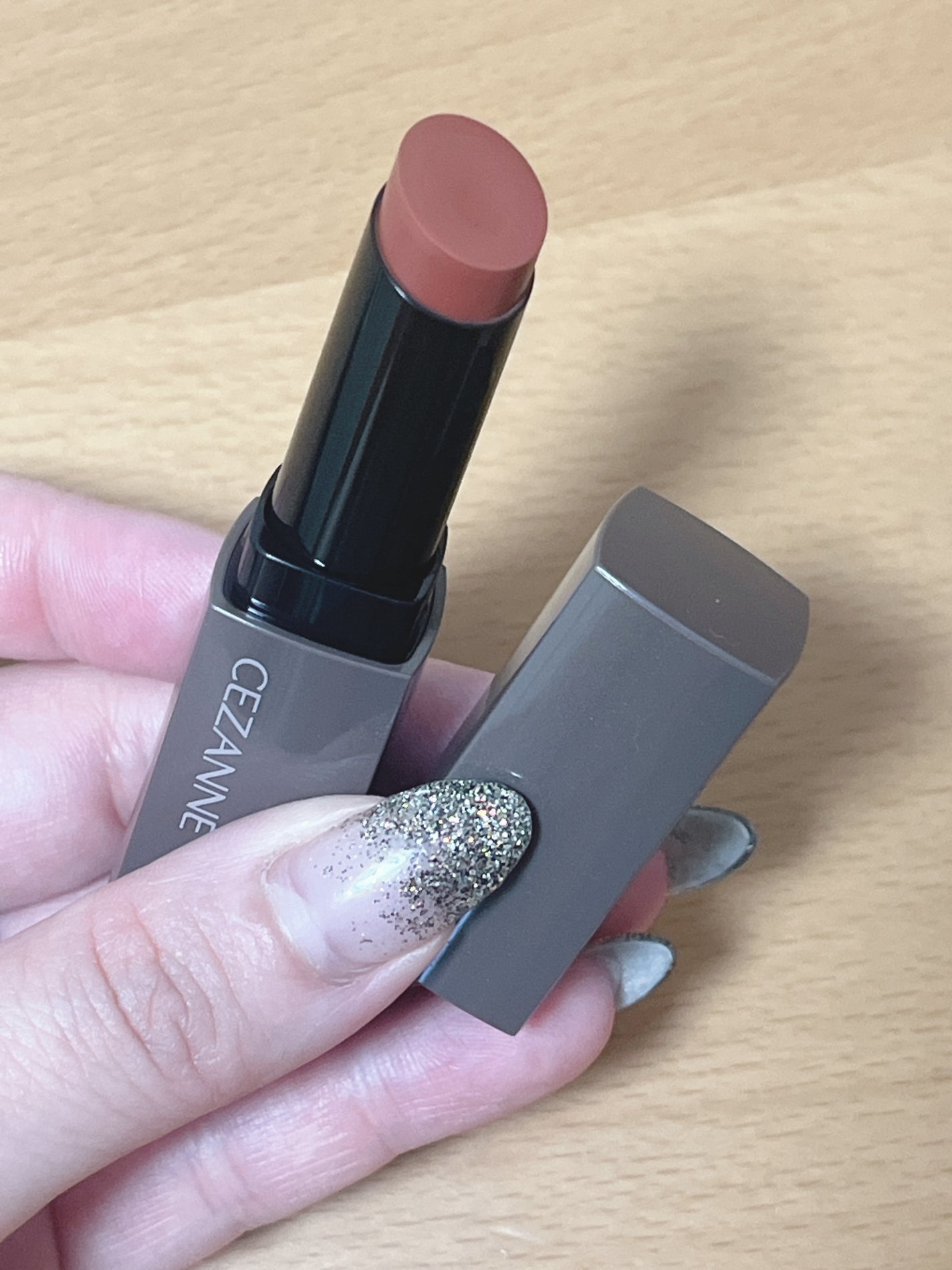 リップカラーシールド/CEZANNE/口紅を使ったクチコミ(2枚目)