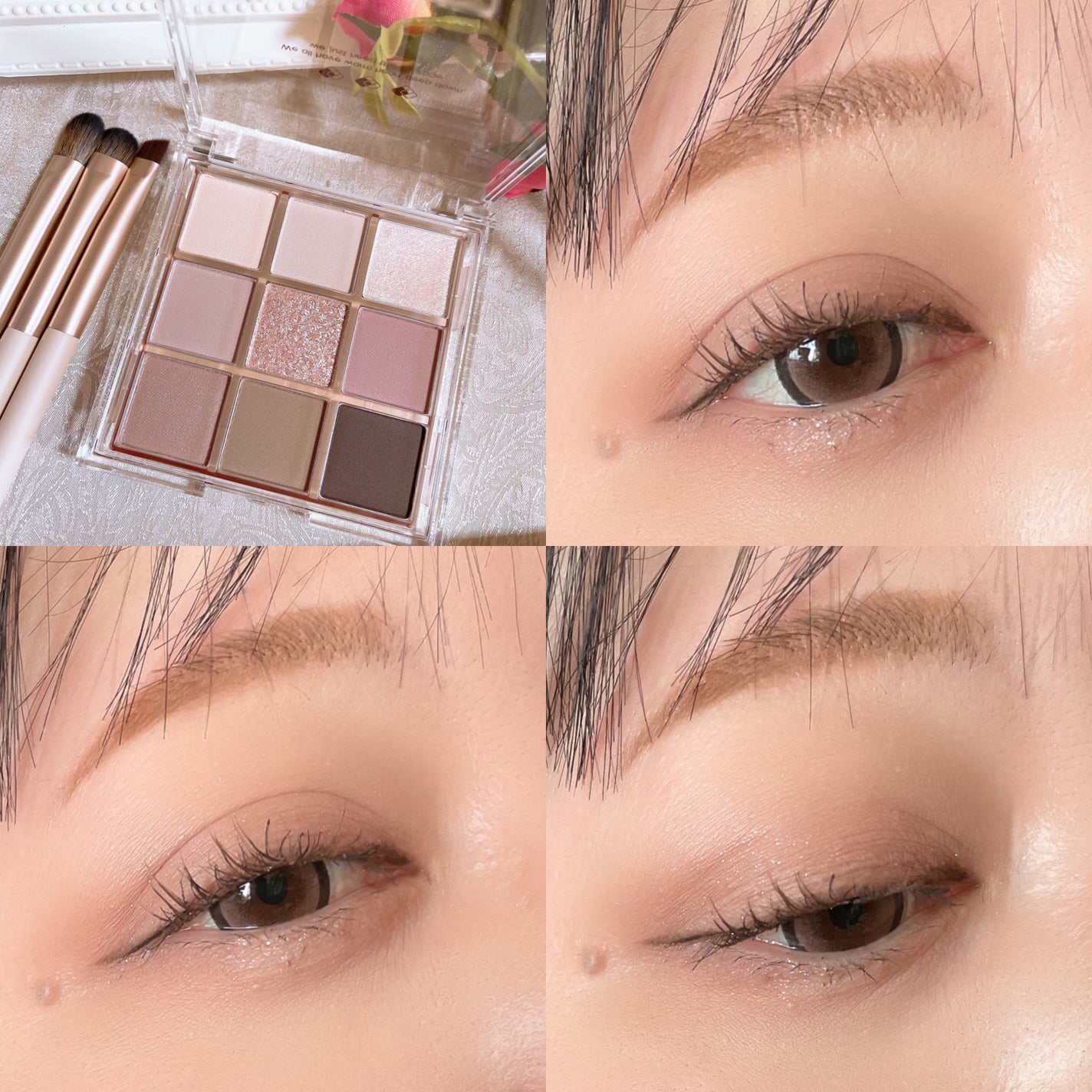 KEYBO FALL IN LOVE SHADOW PALETTE/keybo/アイシャドウパレットを使ったクチコミ(6枚目)