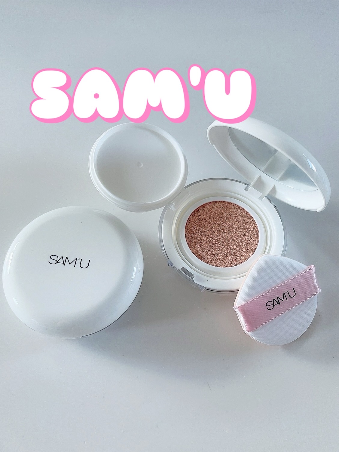 センシティブピュア＆ピュアクッション/SAM'U/クッションファンデーションを使ったクチコミ（1枚目）