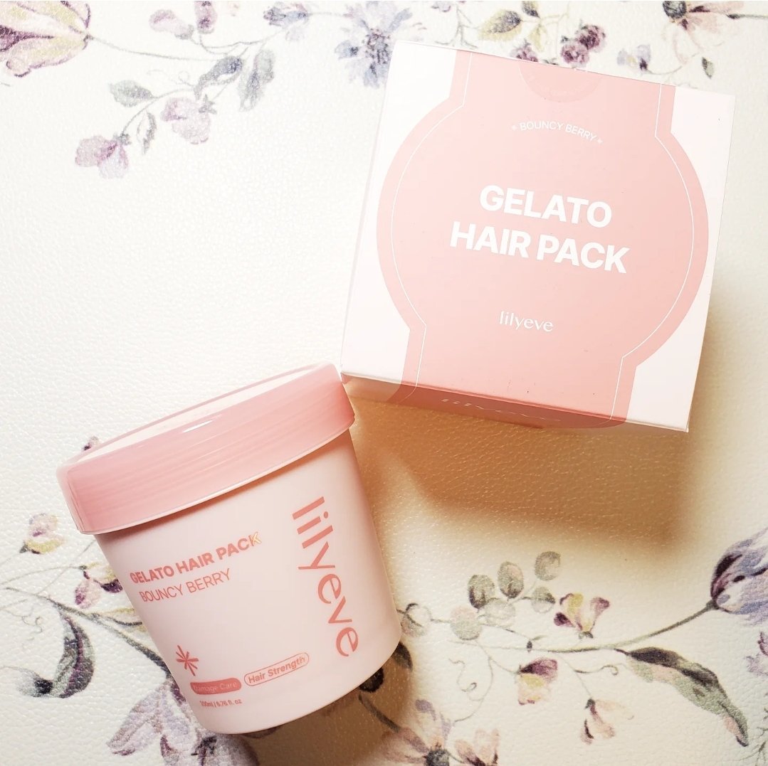 リペアターンジェラートヘアパック バウンシーベリー/リリーイブ/洗い流すヘアトリートメントを使ったクチコミ（1枚目）