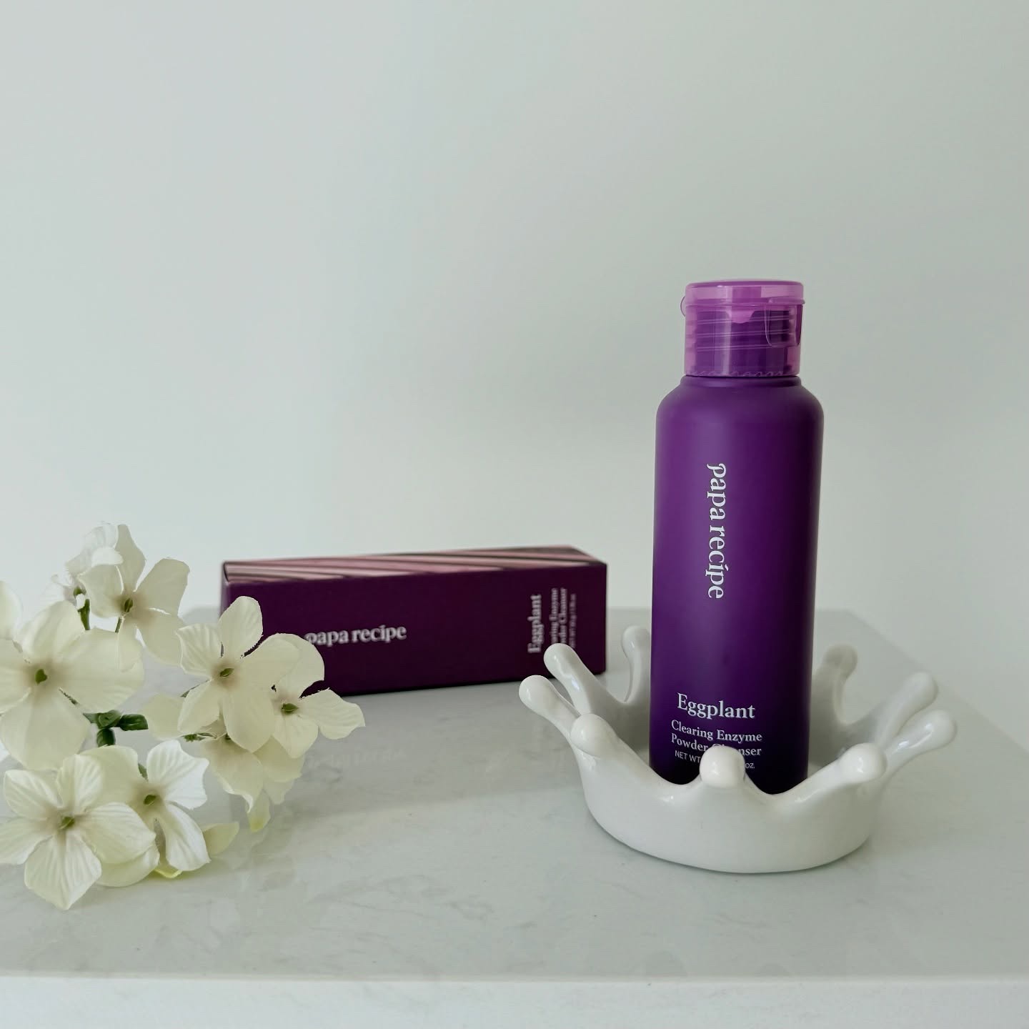 ナスクリアリング酵素洗顔パウダー/PAPA RECIPE/洗顔パウダーを使ったクチコミ（1枚目）