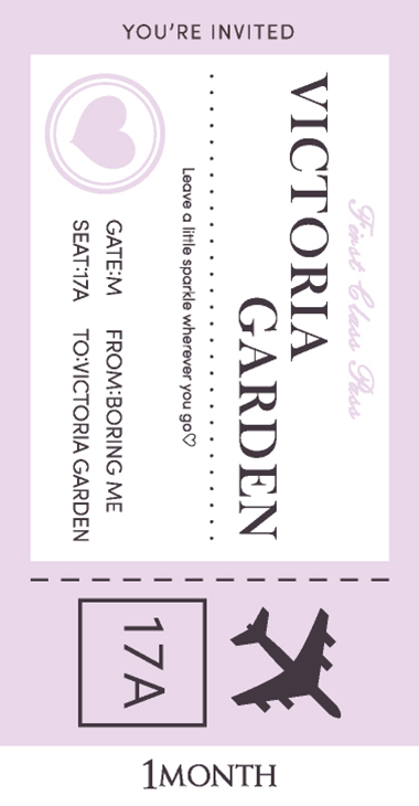 VICTORIA GARDEN 1month チョコレートブラウン