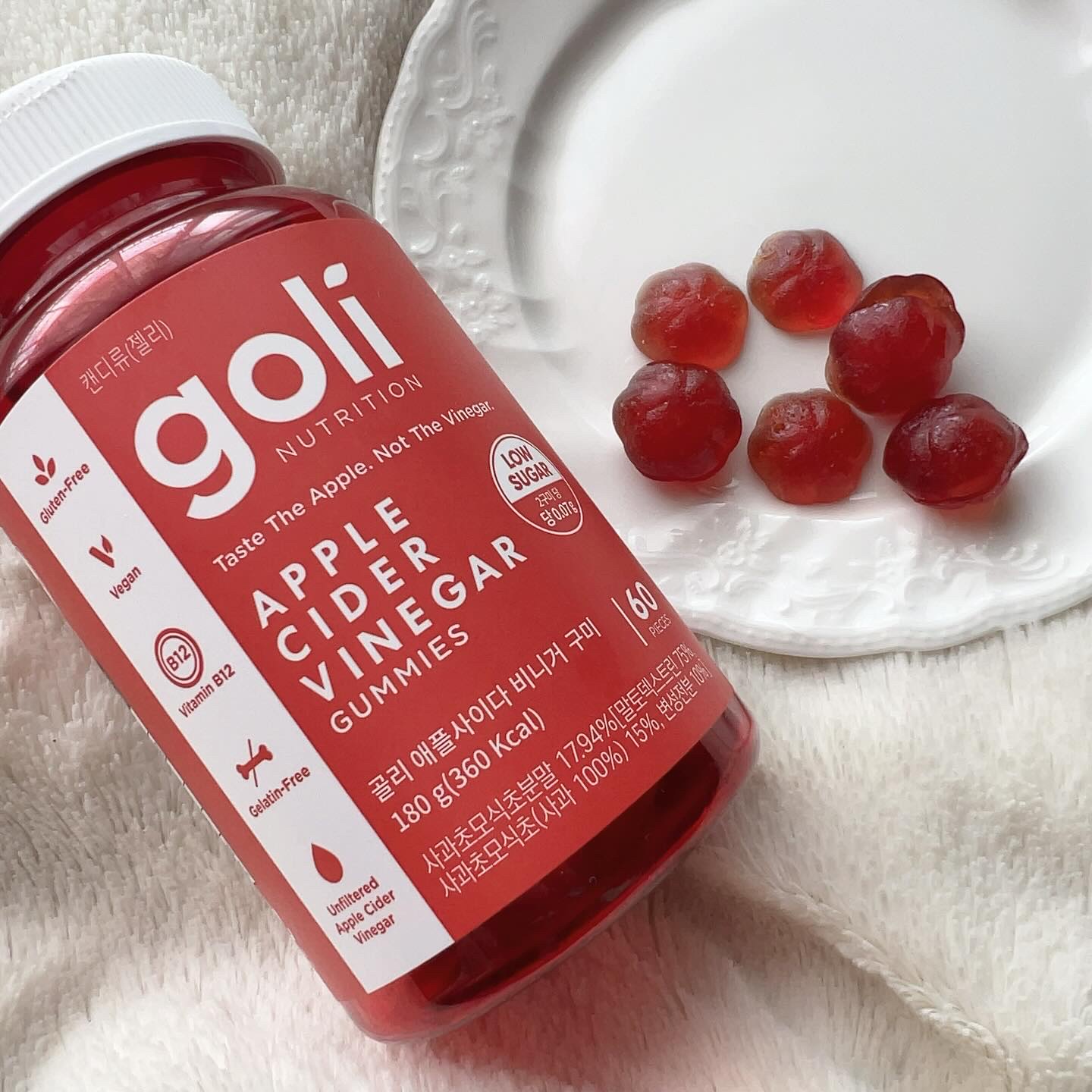 アップルサイダービネガーグミ/goli/健康サプリメントを使ったクチコミ（2枚目）