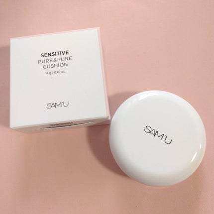 センシティブピュア&ピュアクッション/SAM'U/クッションファンデーションを使ったクチコミ(5枚目)