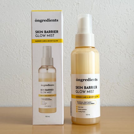 オングリディエンツ スキンバリアグローミスト/Ongredients/ミスト状化粧水を使ったクチコミ(1枚目)