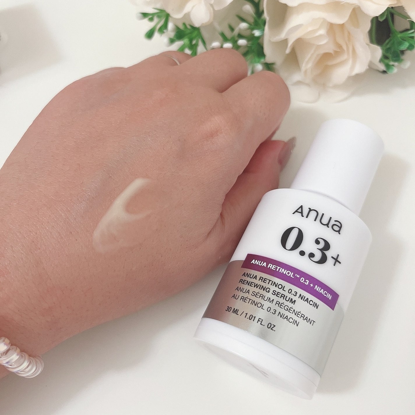 レチノール0.3 ナイアシンリニューイングセラム/Anua/美容液を使ったクチコミ(4枚目)