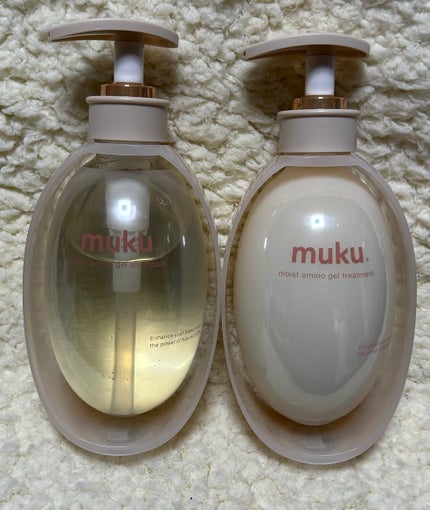ムク+ モイスト アミノジェル シャンプー/ヘアトリートメント/muku+/市販シャンプーを使ったクチコミ(1枚目)