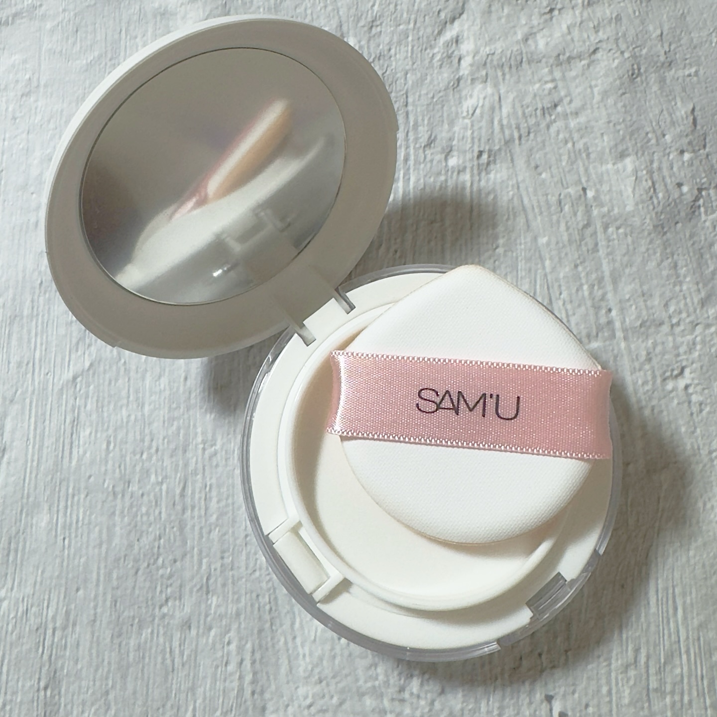 センシティブピュア＆ピュアクッション/SAM'U/クッションファンデーションを使ったクチコミ（2枚目）