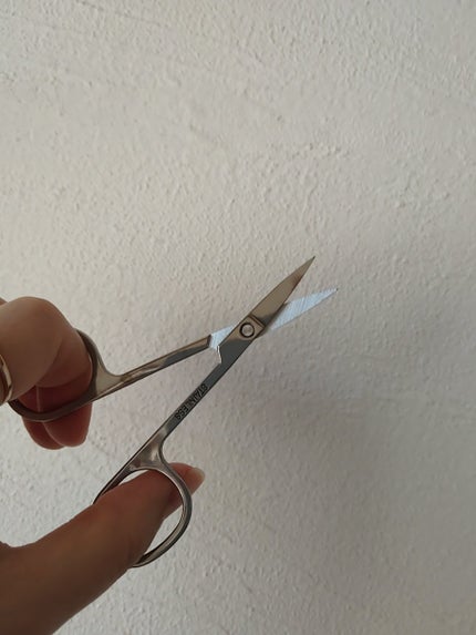 ステンレス眉カットはさみ/DAISO/その他化粧小物を使ったクチコミ(2枚目)