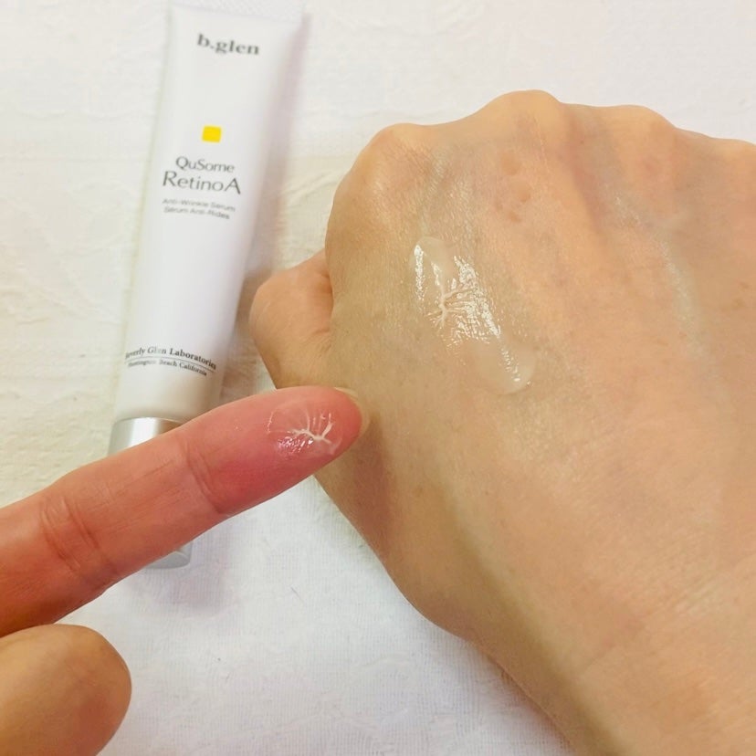 QuSomeレチノA/b.glen/美容液を使ったクチコミ(3枚目)
