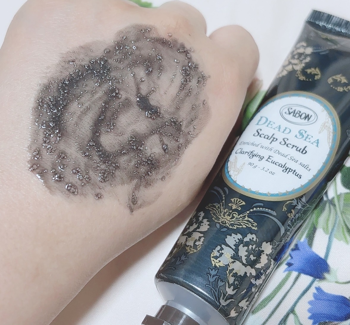 ヘッドスクラブ リフレッシング(ミント)/SABON/ヘッドスクラブを使ったクチコミ（3枚目）