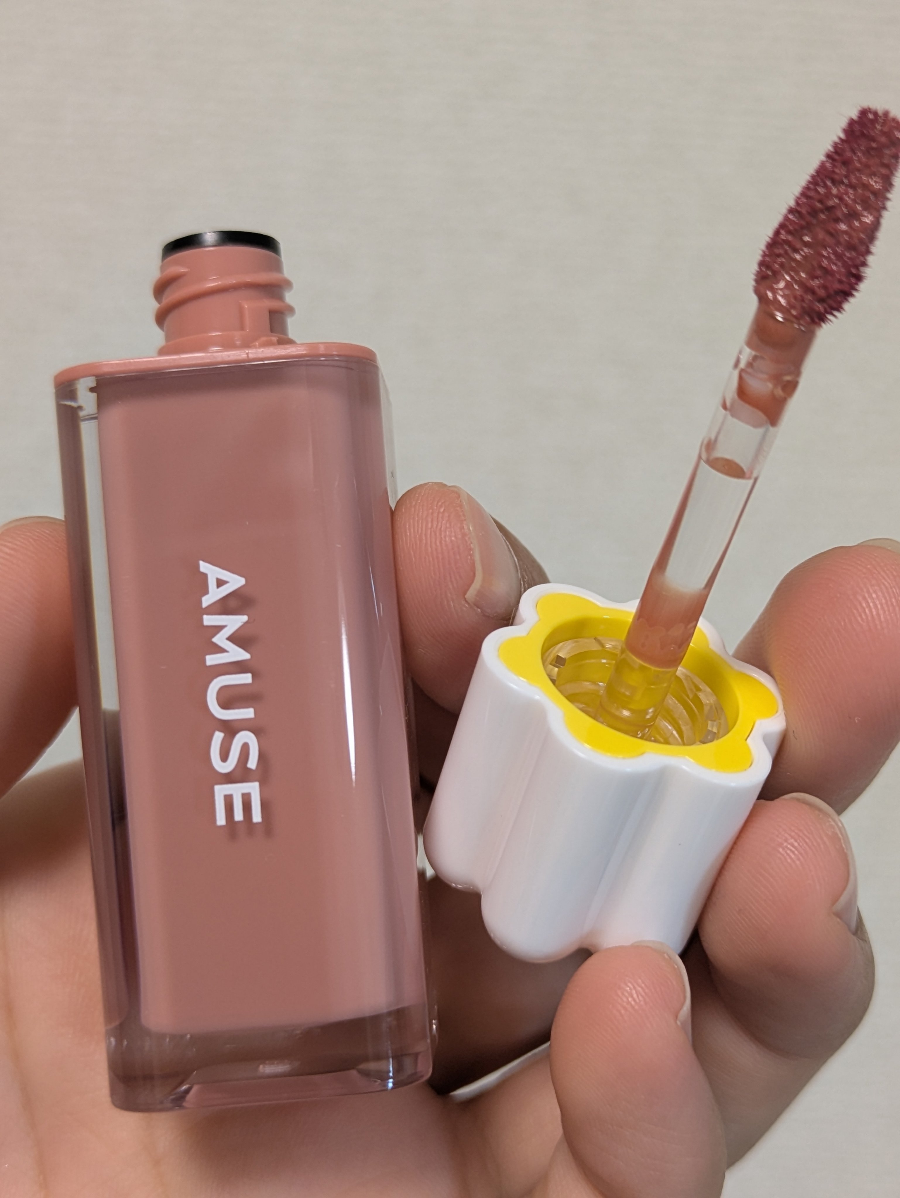 ジェルフィットティント/AMUSE/リップティントを使ったクチコミ（1枚目）