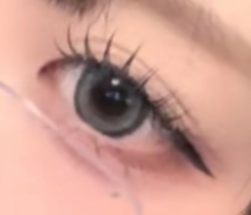 Dustity 煩悩ブルー/Dustity/ワンデー（１DAY）カラコンを使ったクチコミ（2枚目）