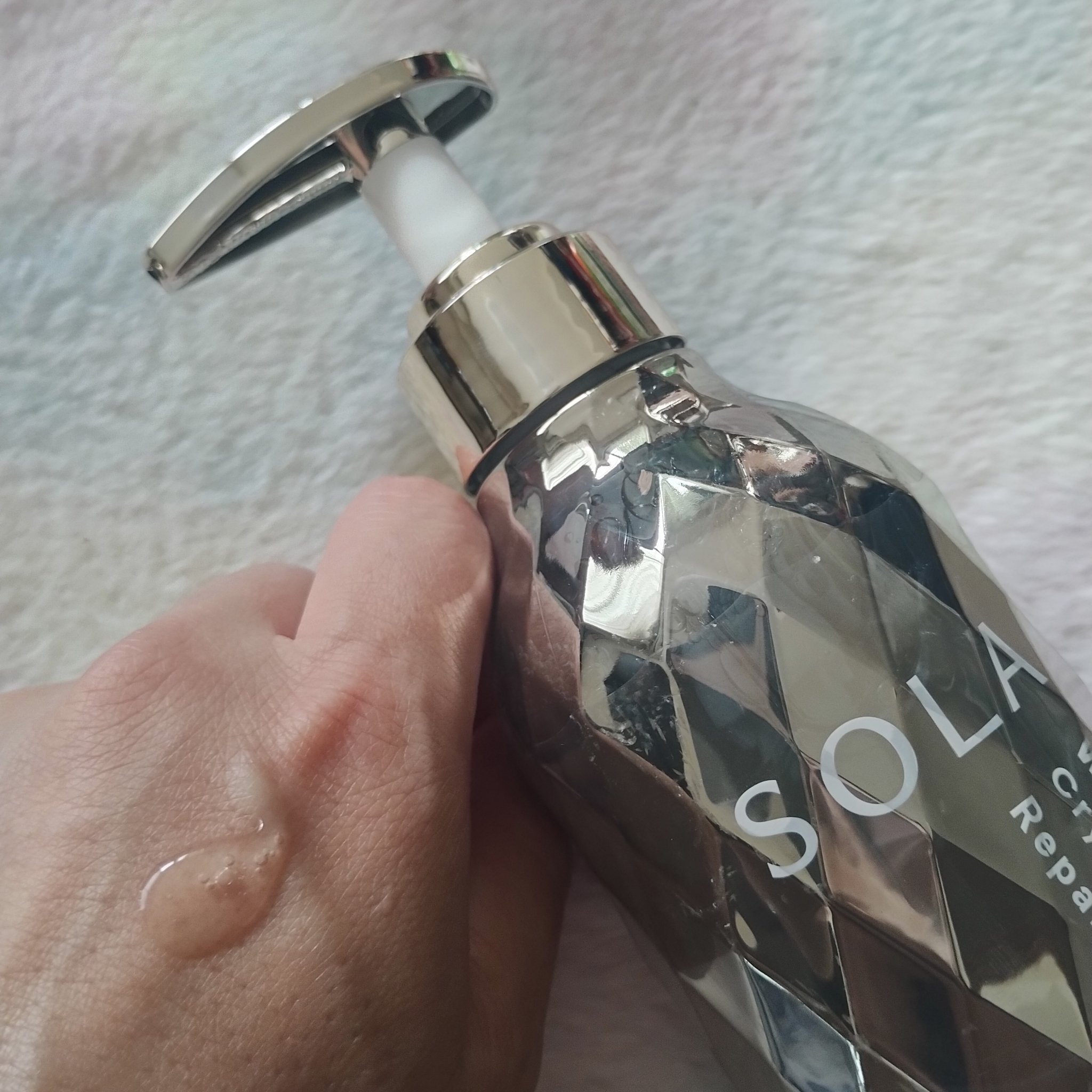 ソラ ウェザーケア クリスタル シャンプー/ヘアトリートメント リペアタイプ/SOLA WEATHER CARE/市販シャンプーを使ったクチコミ（2枚目）