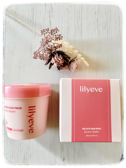 ジェラートヘアパック バウンシーベリー/リリーイブ/ヘアマスク・ヘアパックを使ったクチコミ(1枚目)