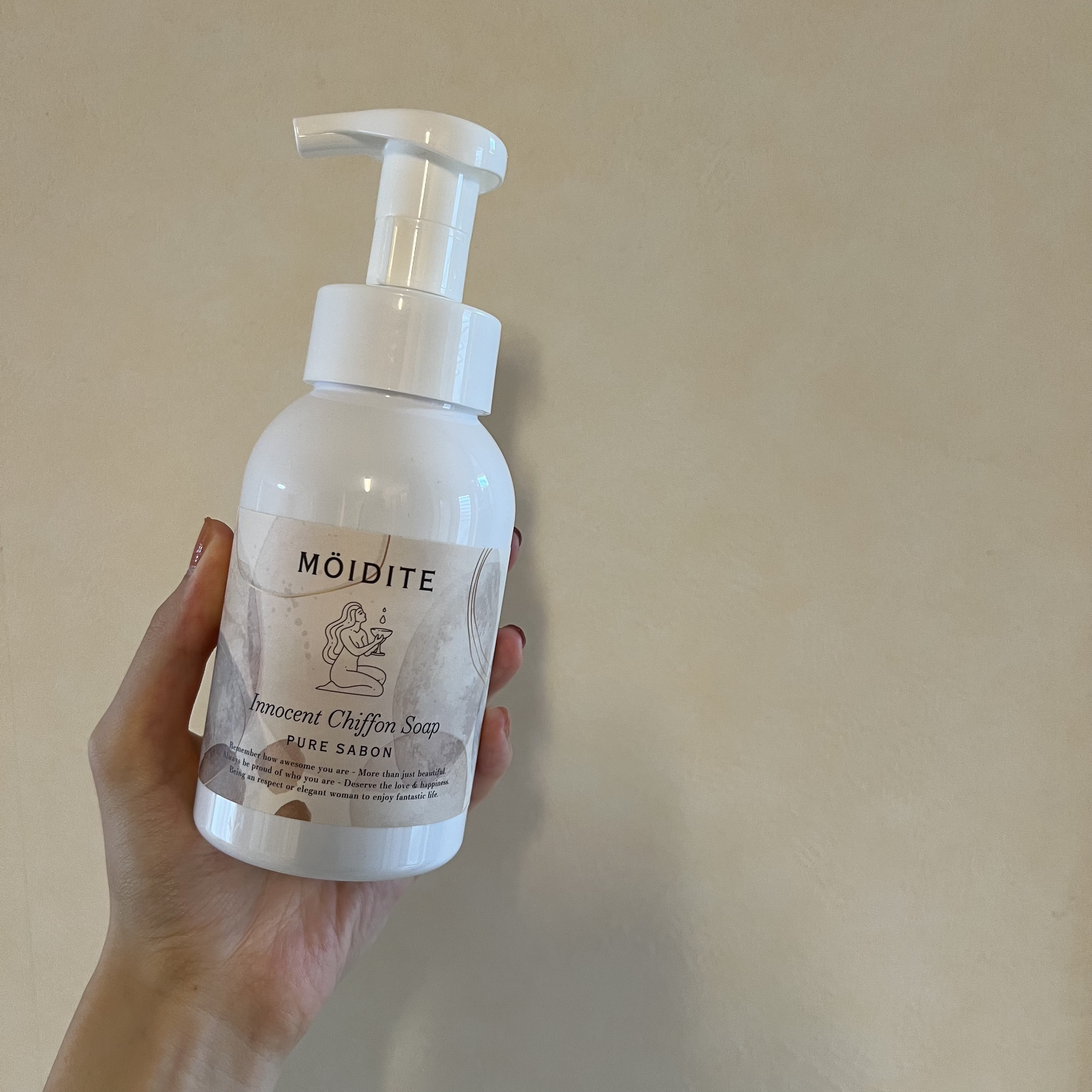 イノセントシフォンソープ ピュアサボン/MOIDITE/ボディソープを使ったクチコミ（1枚目）