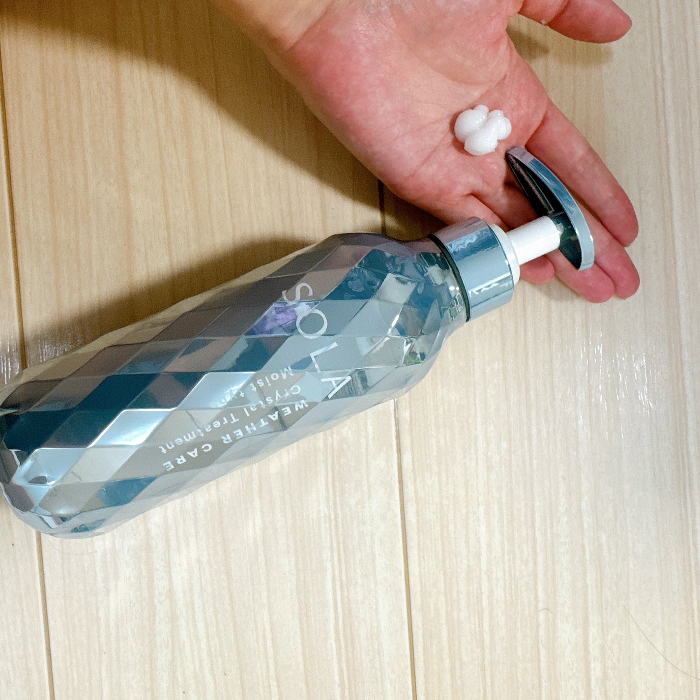 ソラ ウェザーケア クリスタル シャンプー/ヘアトリートメント モイストタイプ/SOLA WEATHER CARE/市販シャンプーを使ったクチコミ(3枚目)