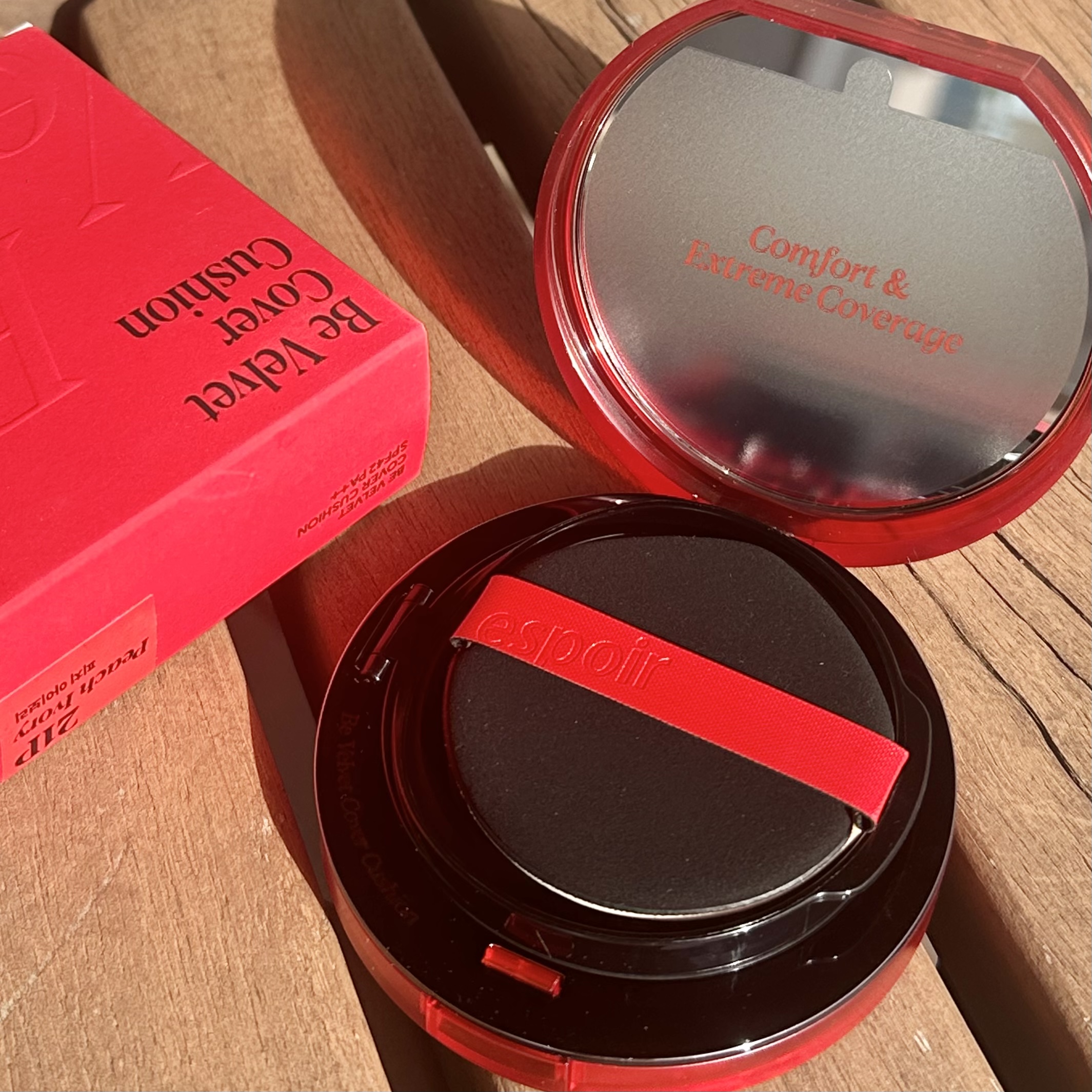 ビーベルベットカバークッション/espoir/クッションファンデーションを使ったクチコミ（2枚目）