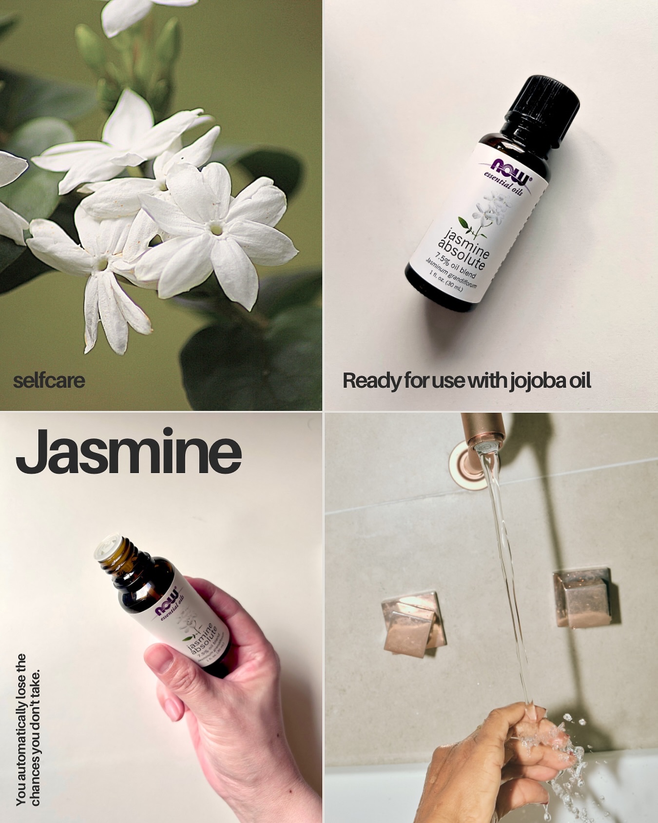ジャスミンアブソリュート/Now Foods/アロマオイルを使ったクチコミ（1枚目）