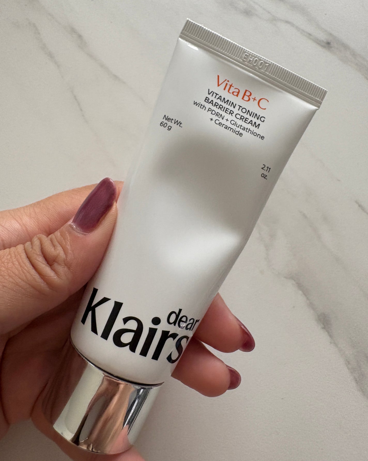 PDRN ビタグル バリアクリーム/Klairs/フェイスクリームを使ったクチコミ(4枚目)