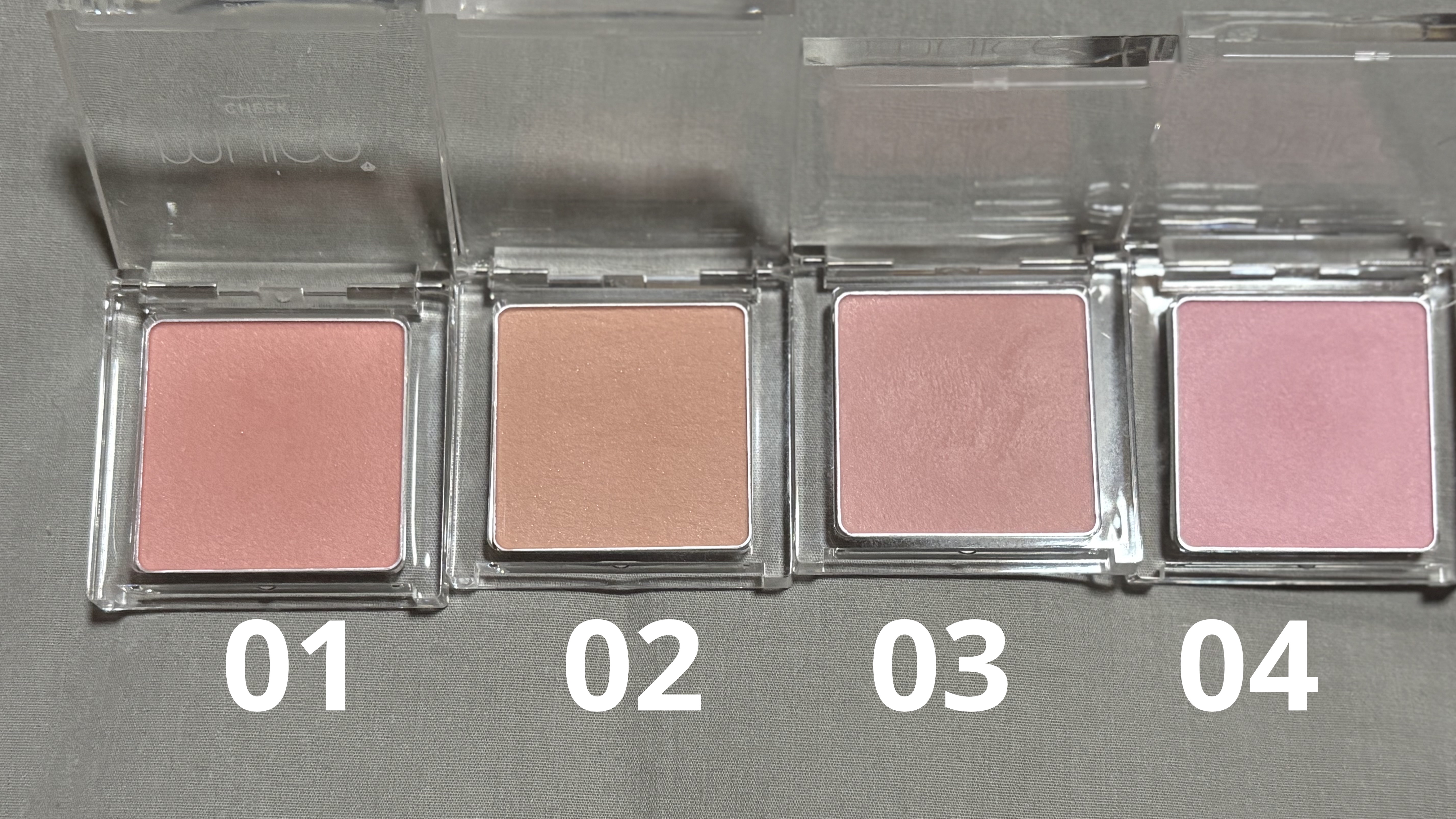 ぽわんチーク/muice/パウダーチークを使ったクチコミ（2枚目）