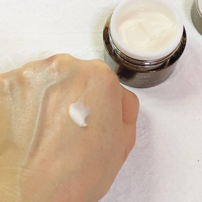 スーパーQuSomeクリーム/b.glen/フェイスクリームを使ったクチコミ（2枚目）