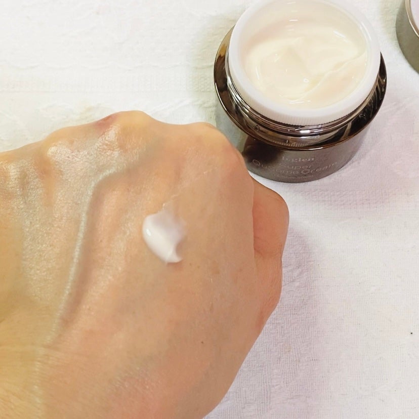 スーパーQuSomeクリーム/b.glen/フェイスクリームを使ったクチコミ(2枚目)