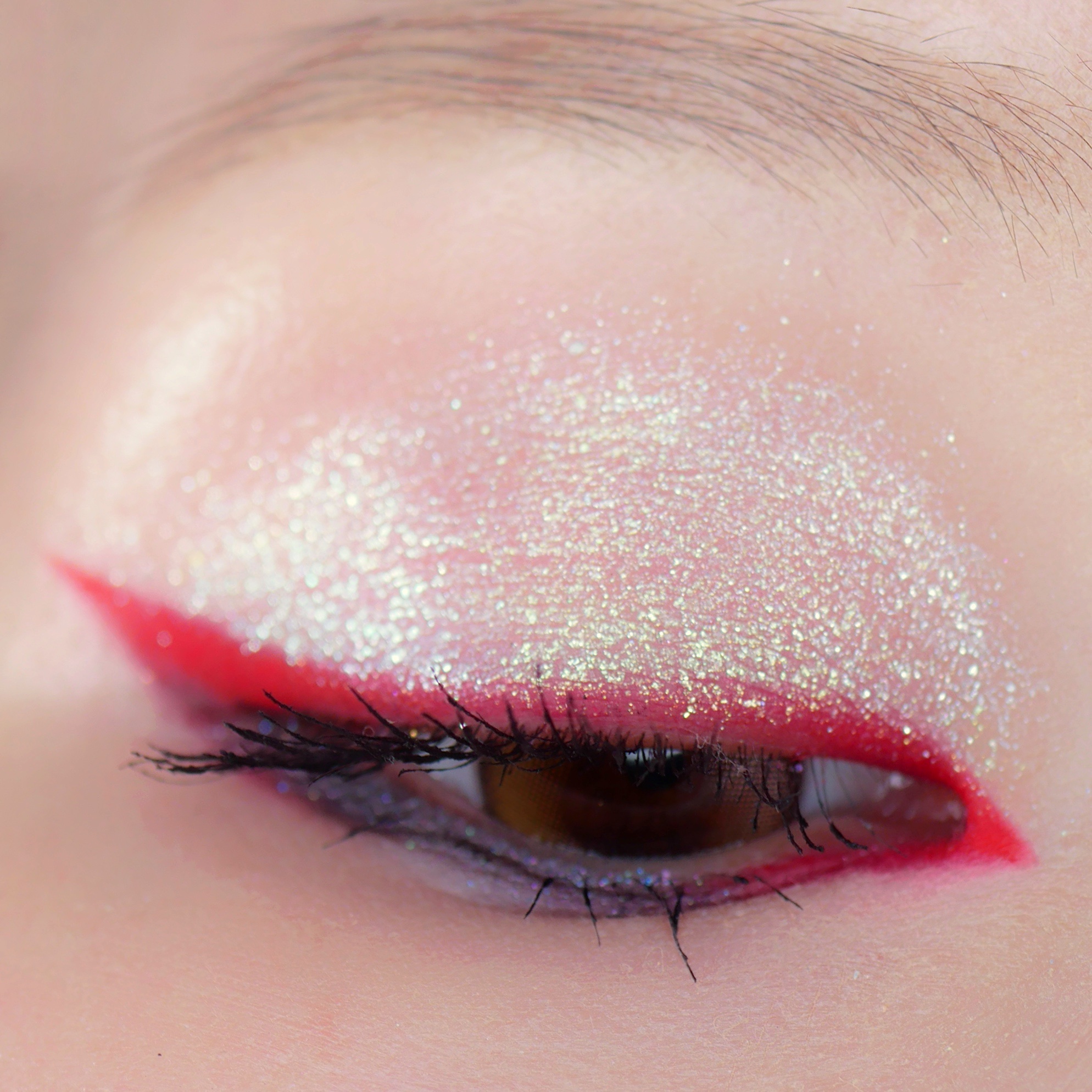 Sサイズアイシャドウブロック マグネット式カスタムパレット/CHEERYEP/単色アイシャドウを使ったクチコミ（2枚目）