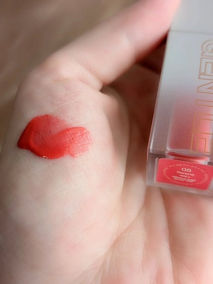 ジェントルキスグロウティント/Tooq/リップティントを使ったクチコミ(3枚目)