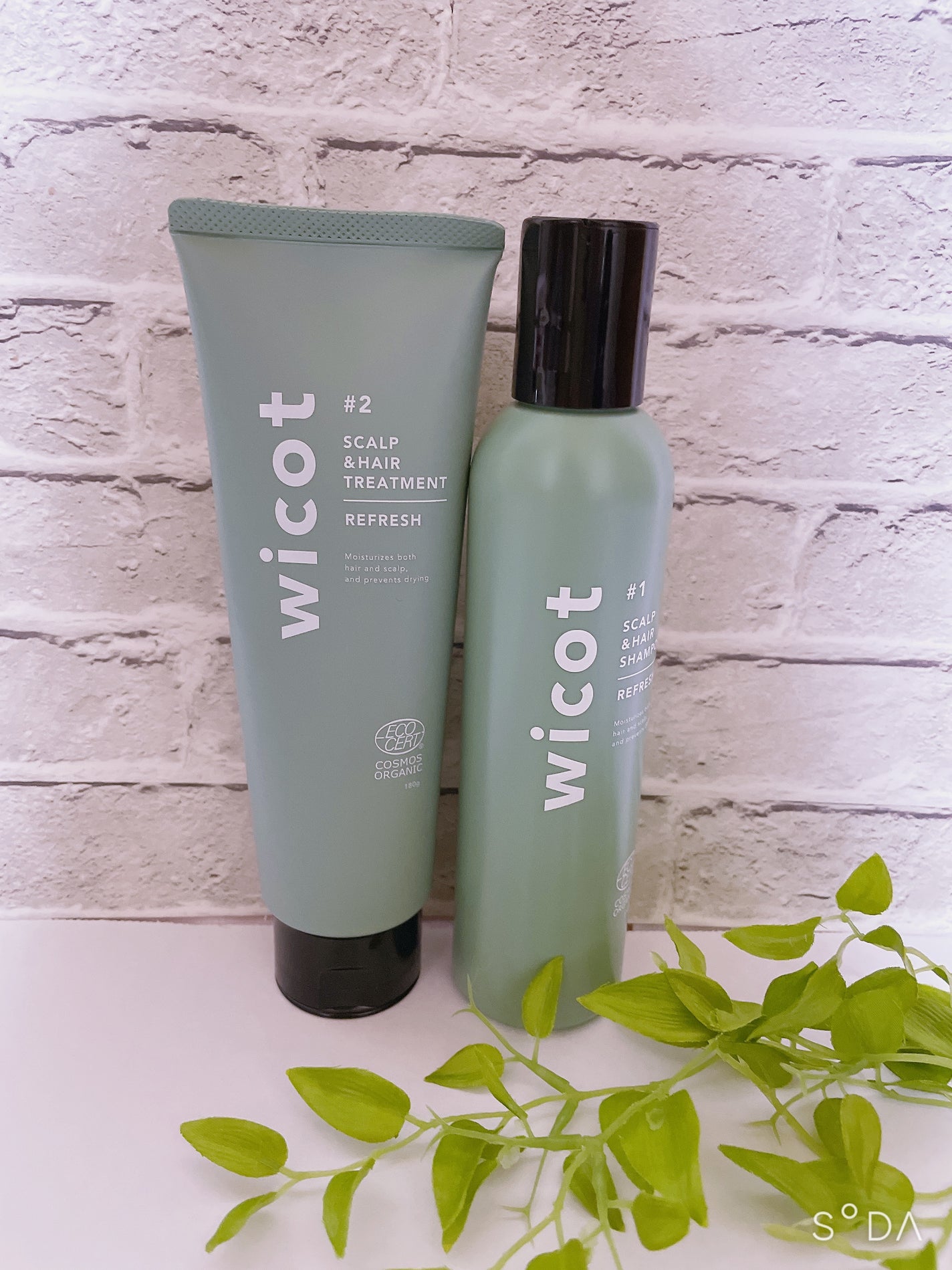 スカルプ&ヘア シャンプー/トリートメント リフレッシュ/wicot/市販シャンプーを使ったクチコミ(1枚目)