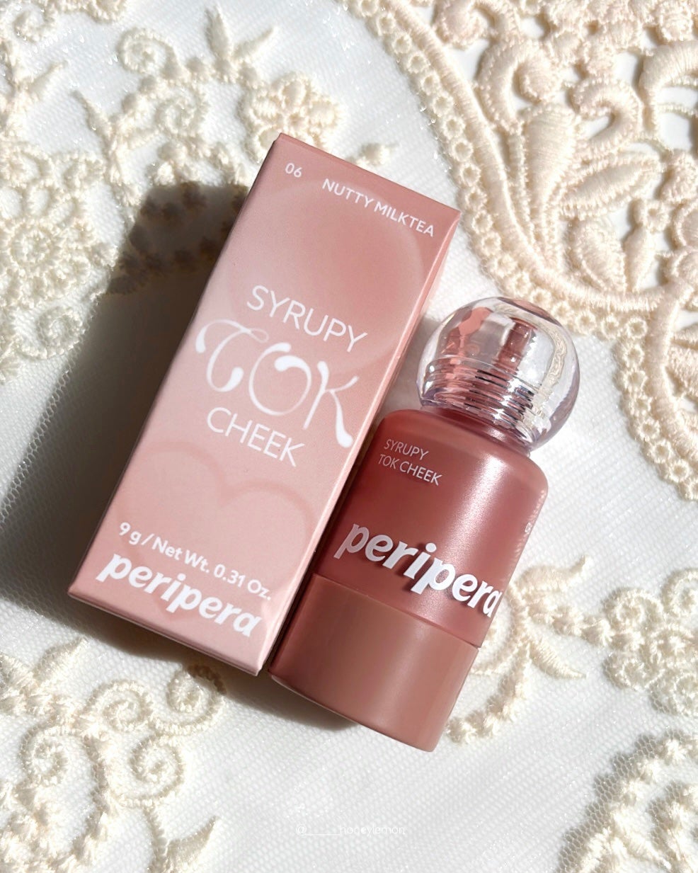 ペリペラ シロッピー トック チーク/PERIPERA/リキッドチークを使ったクチコミ(1枚目)