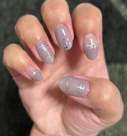 なべやん@LIPSパートナー♡フォロバ100% on LIPS 「久しぶりの投稿!最近のセルフネイル💅✨#セルフネイル#ジェルネ..」(5枚目)