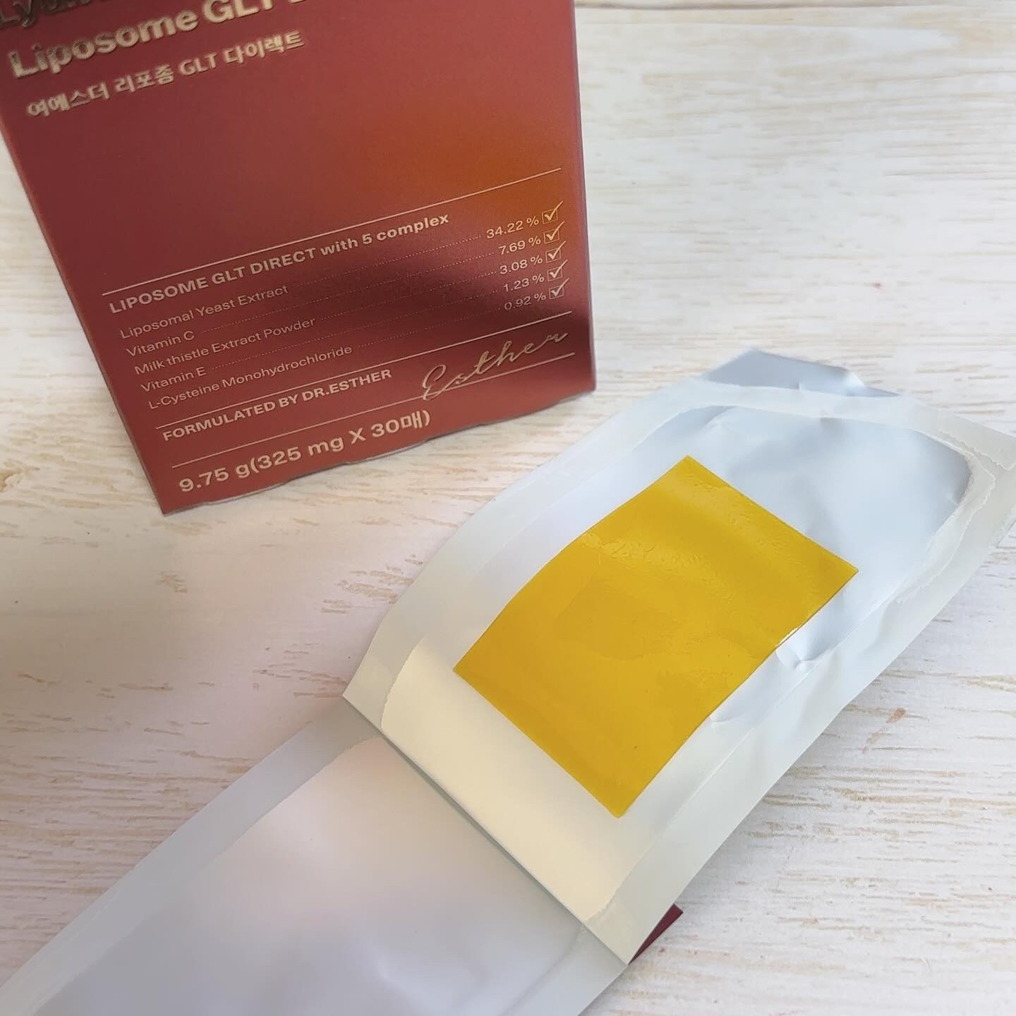 ヨエスターGLTダイレクトウルトラX/ESTHER FORMULA/美容サプリメントを使ったクチコミ（3枚目）