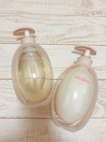 ムク+ モイスト アミノジェル シャンプー/ヘアトリートメント トリートメント本体410g/muku+/市販シャンプーを使ったクチコミ(1枚目)